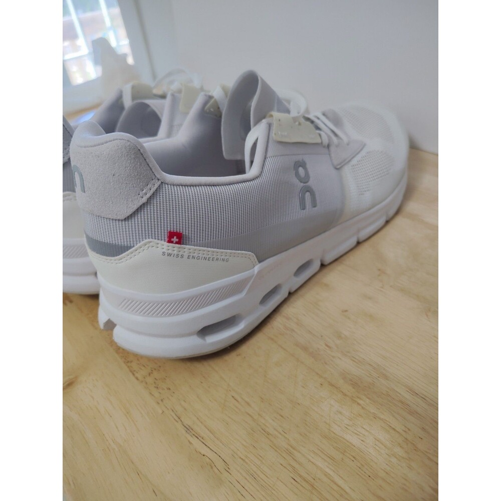 Men's On Cloud Cloudrift White/Frost, Mens 11.5 US Eu 46 UK 11 Swiss Engineering - Picture 13 of 16